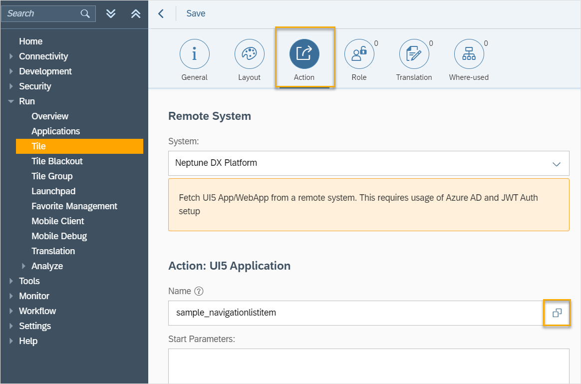 How To Add An App On Launchpad Running On Remote Planet 9 Instance Neptune Software Community